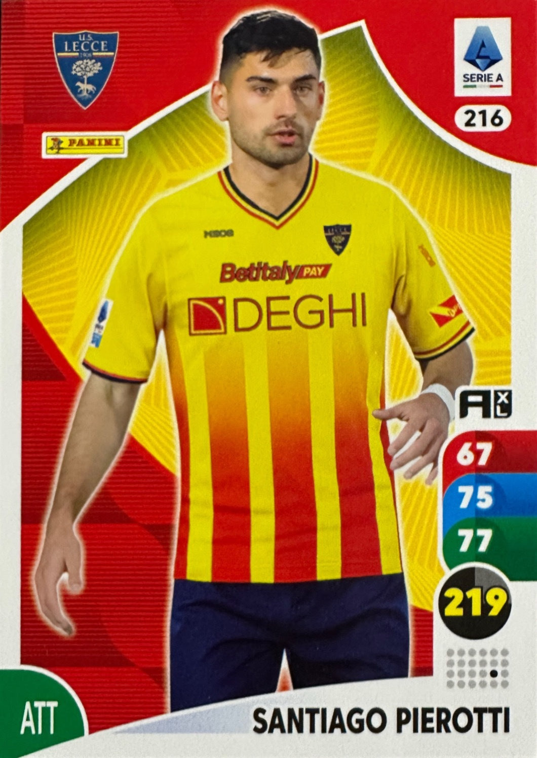 Panini Calciatori Adrenalyn XL 2025-26 card base logo a scelta N. 201-300
