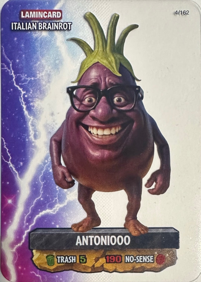 Italian Brainrot Lamincard Multiverse Diramix - Card Base Metal a scelta 1-100