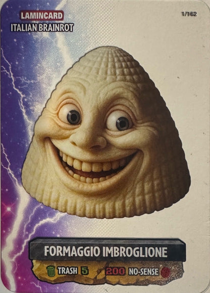 Italian Brainrot Lamincard Multiverse Diramix - Card Base Metal a scelta 1-100