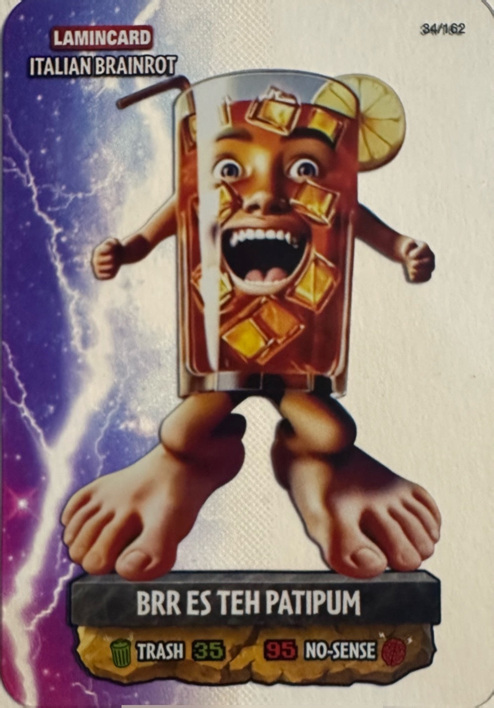 Italian Brainrot Lamincard Multiverse Diramix - Card Base Metal a scelta 1-100
