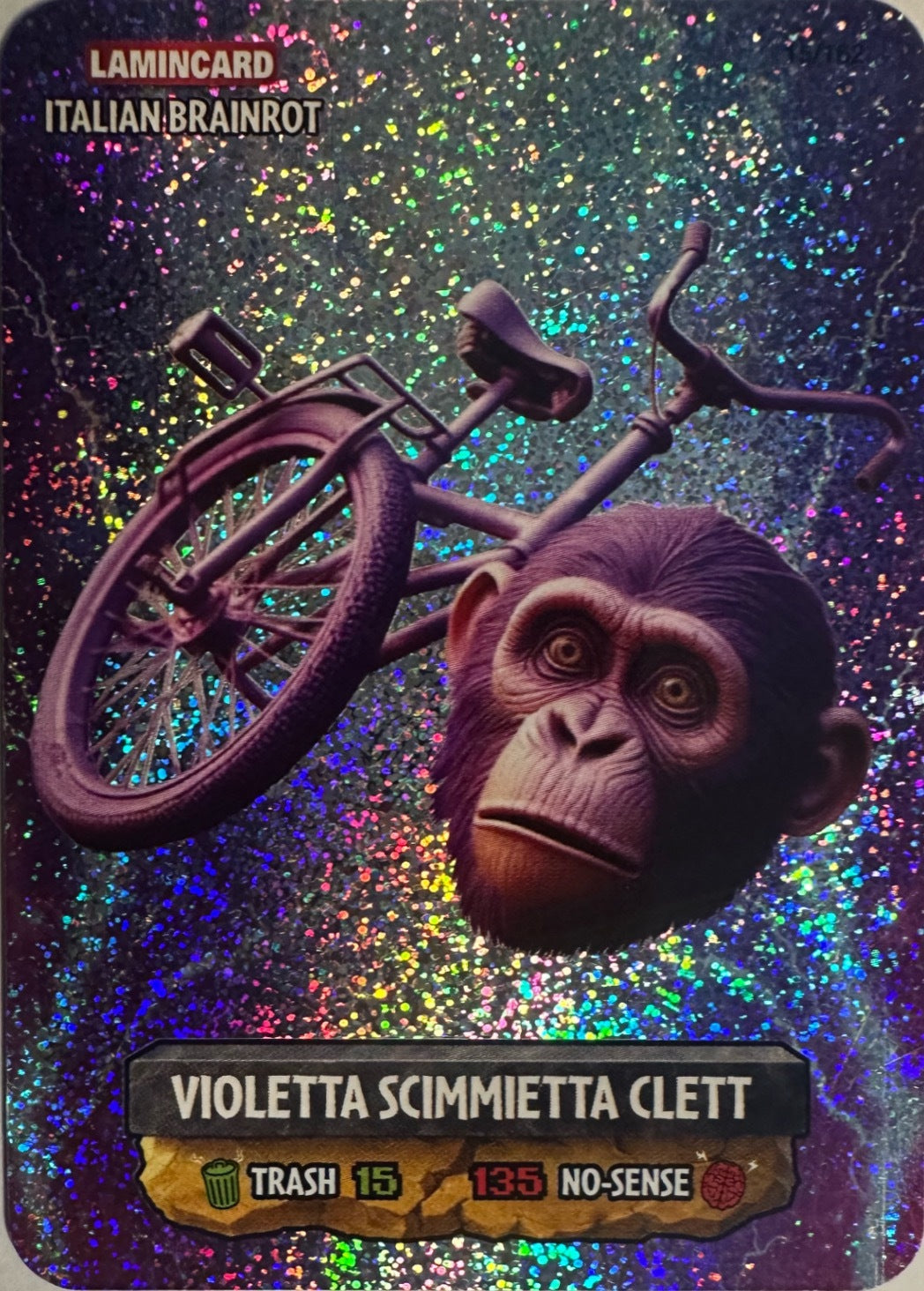 Italian Brainrot Lamincard Multiverse Diramix - Card Base Metal a scelta 1-100