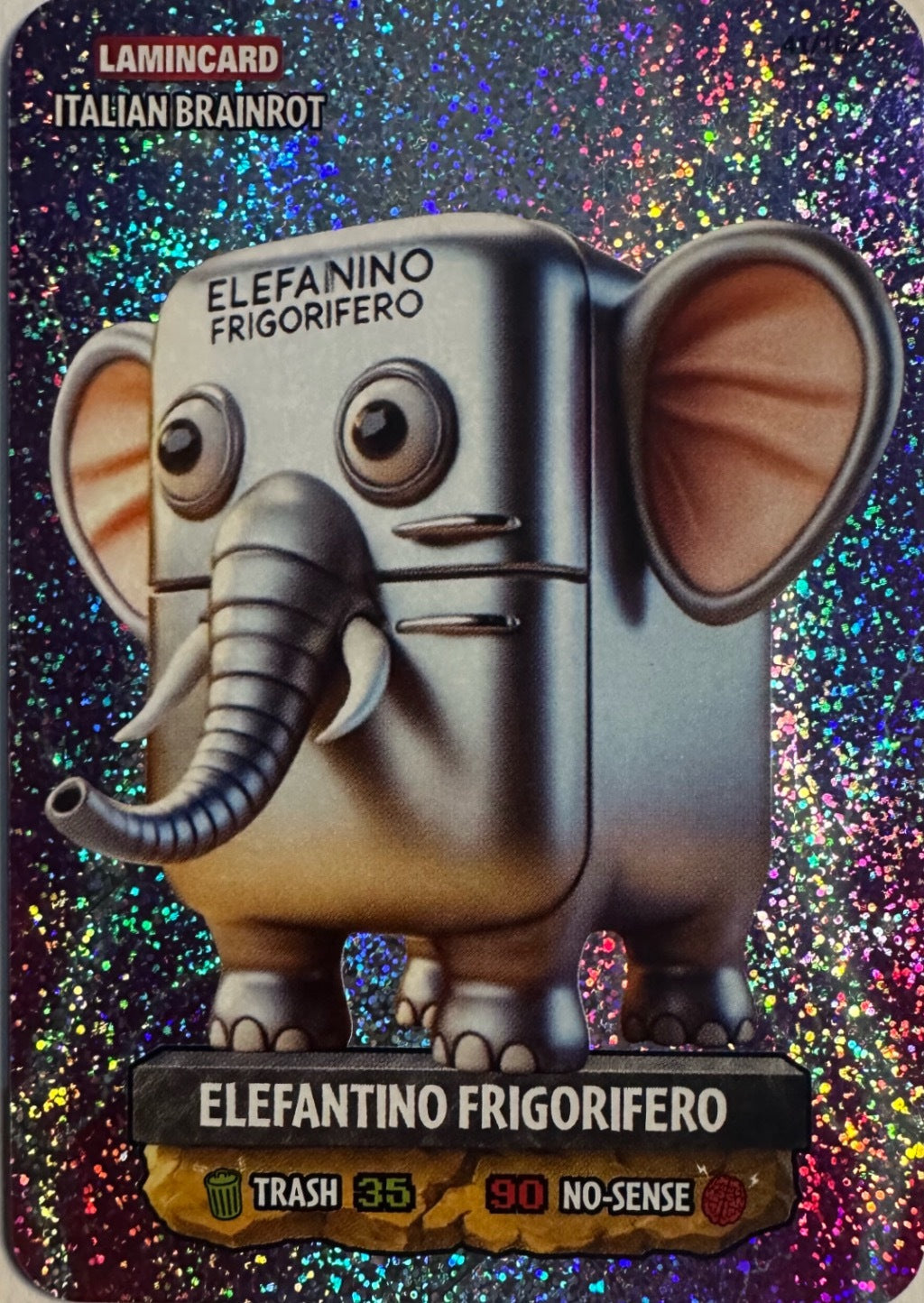 Italian Brainrot Lamincard Multiverse Diramix - Card Base Metal a scelta 1-100