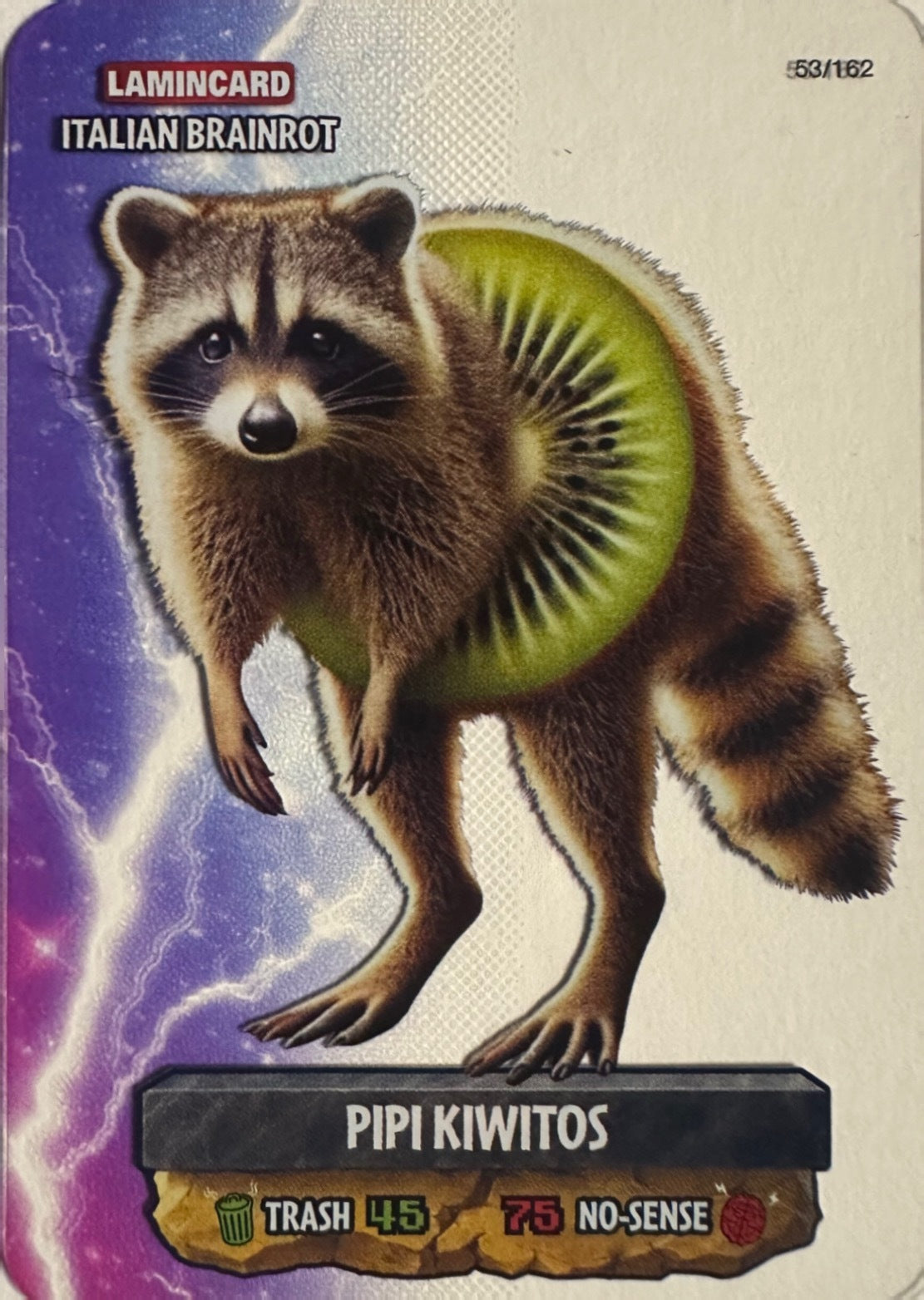 Italian Brainrot Lamincard Multiverse Diramix - Card Base Metal a scelta 1-100