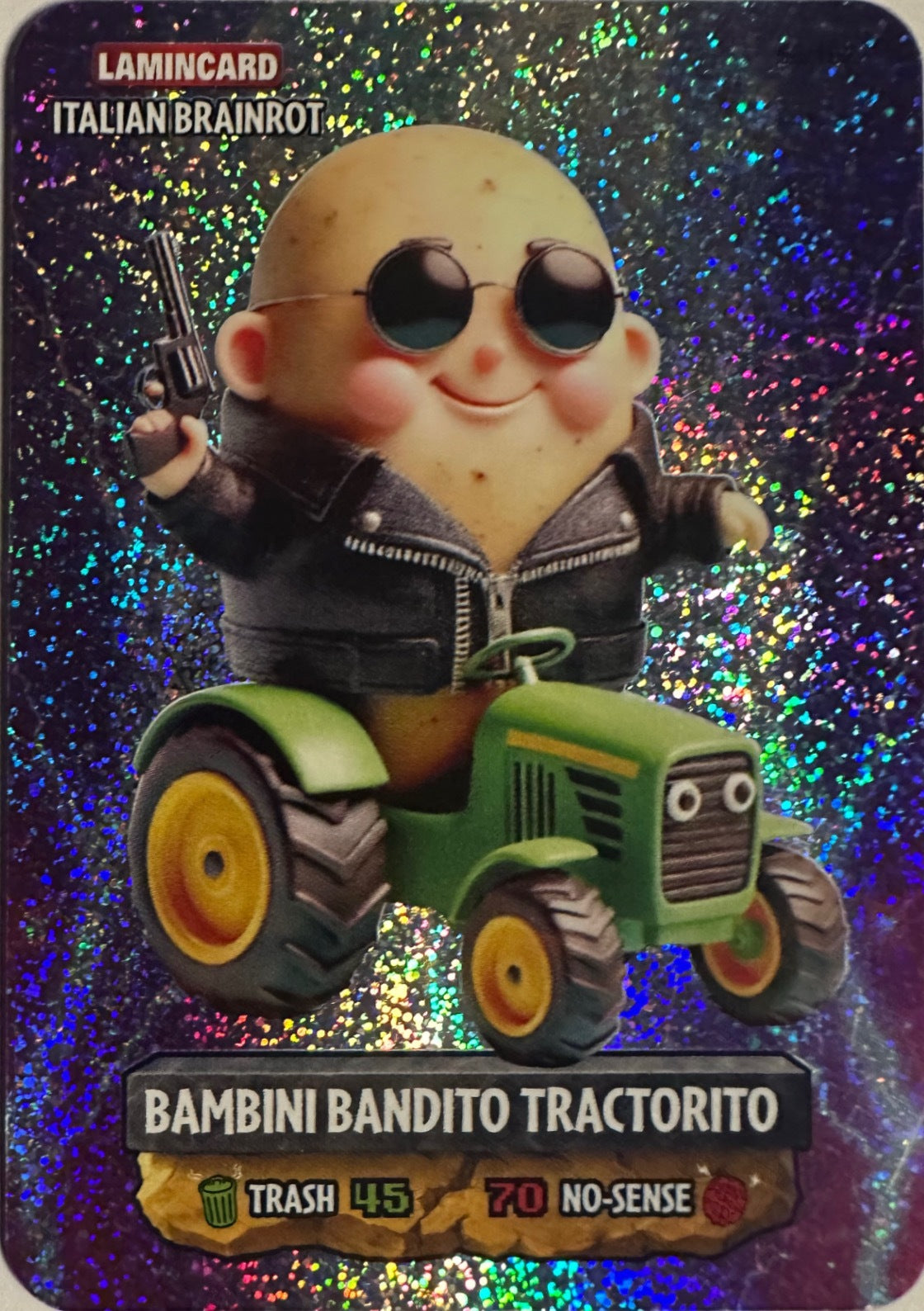 Italian Brainrot Lamincard Multiverse Diramix - Card Base Metal a scelta 1-100