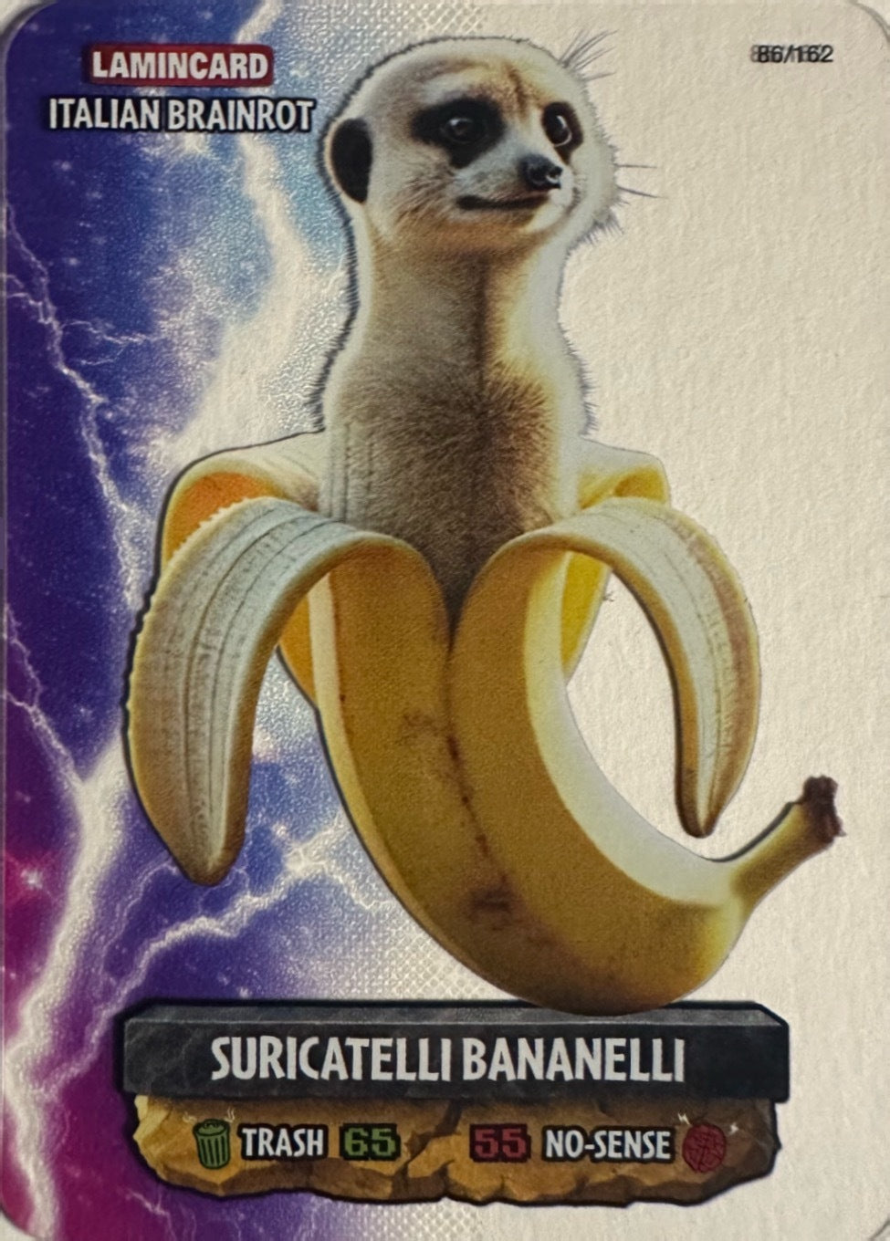 Italian Brainrot Lamincard Multiverse Diramix - Card Base Metal a scelta 1-100