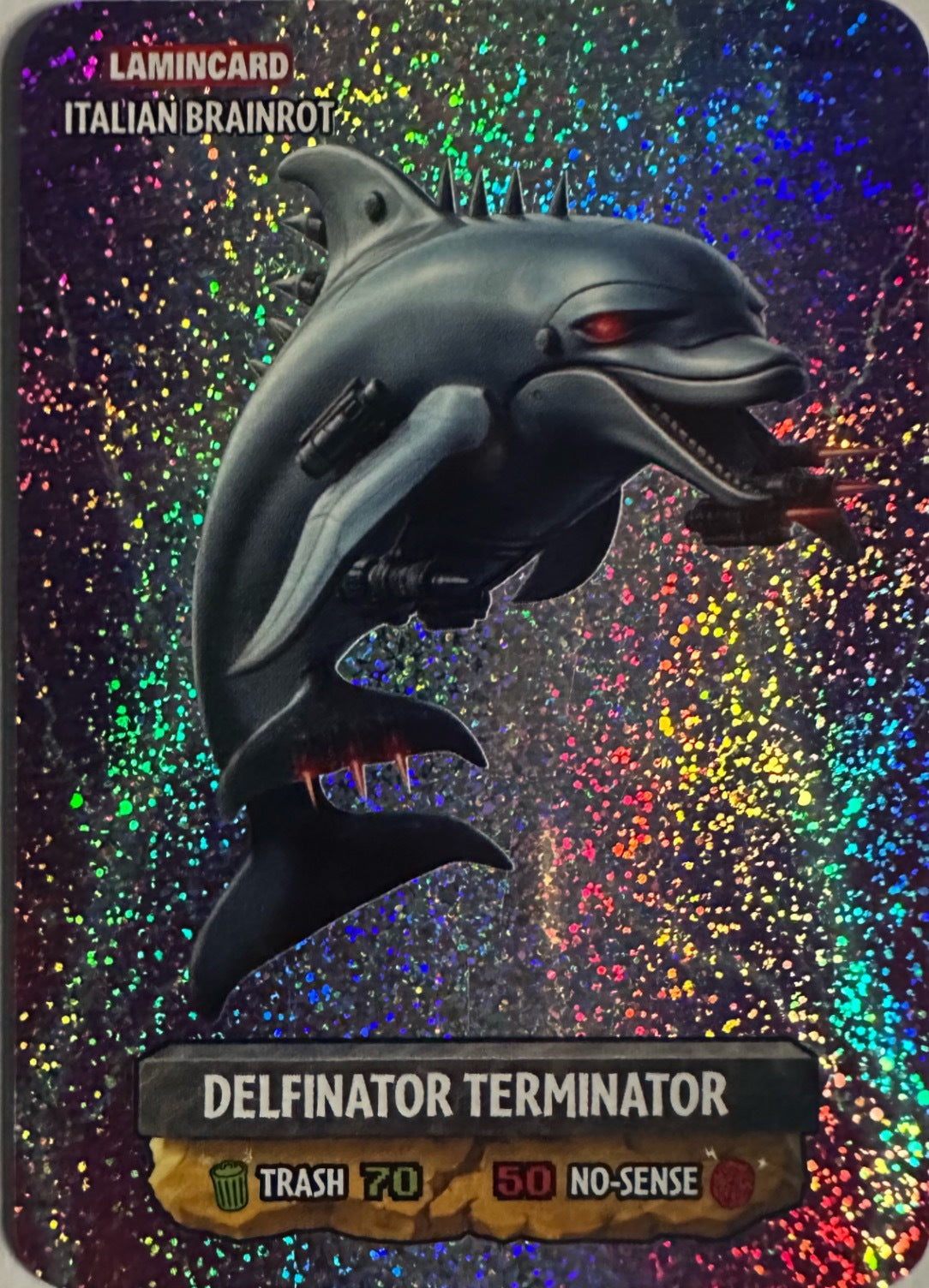 Italian Brainrot Lamincard Multiverse Diramix - Card Base Metal a scelta 1-100