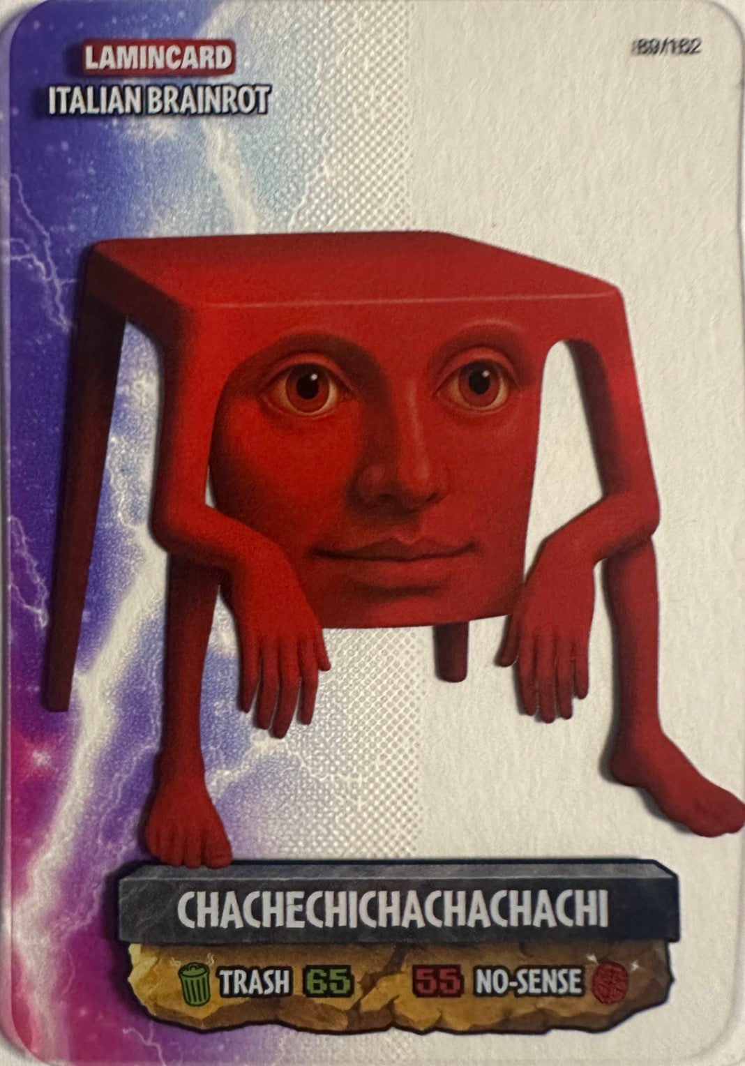 Italian Brainrot Lamincard Multiverse Diramix - Card Base Metal a scelta 1-100