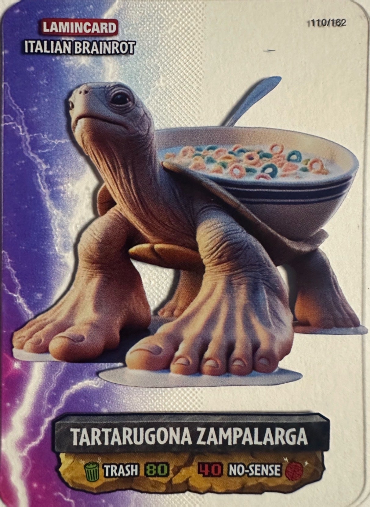 Italian Brainrot Lamincard Multiverse Diramix - Card Base Metal a scelta 101-162