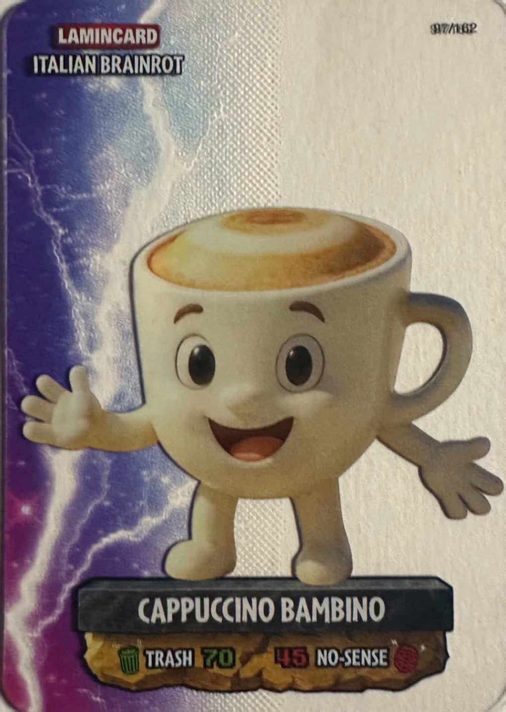 Italian Brainrot Lamincard Multiverse Diramix - Card Base Metal a scelta 1-100