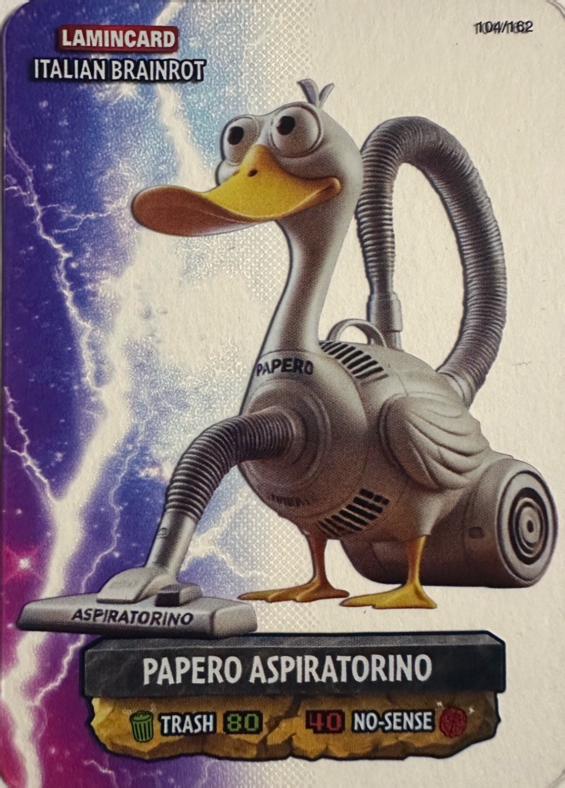 Italian Brainrot Lamincard Multiverse Diramix - Card Base Metal a scelta 101-162