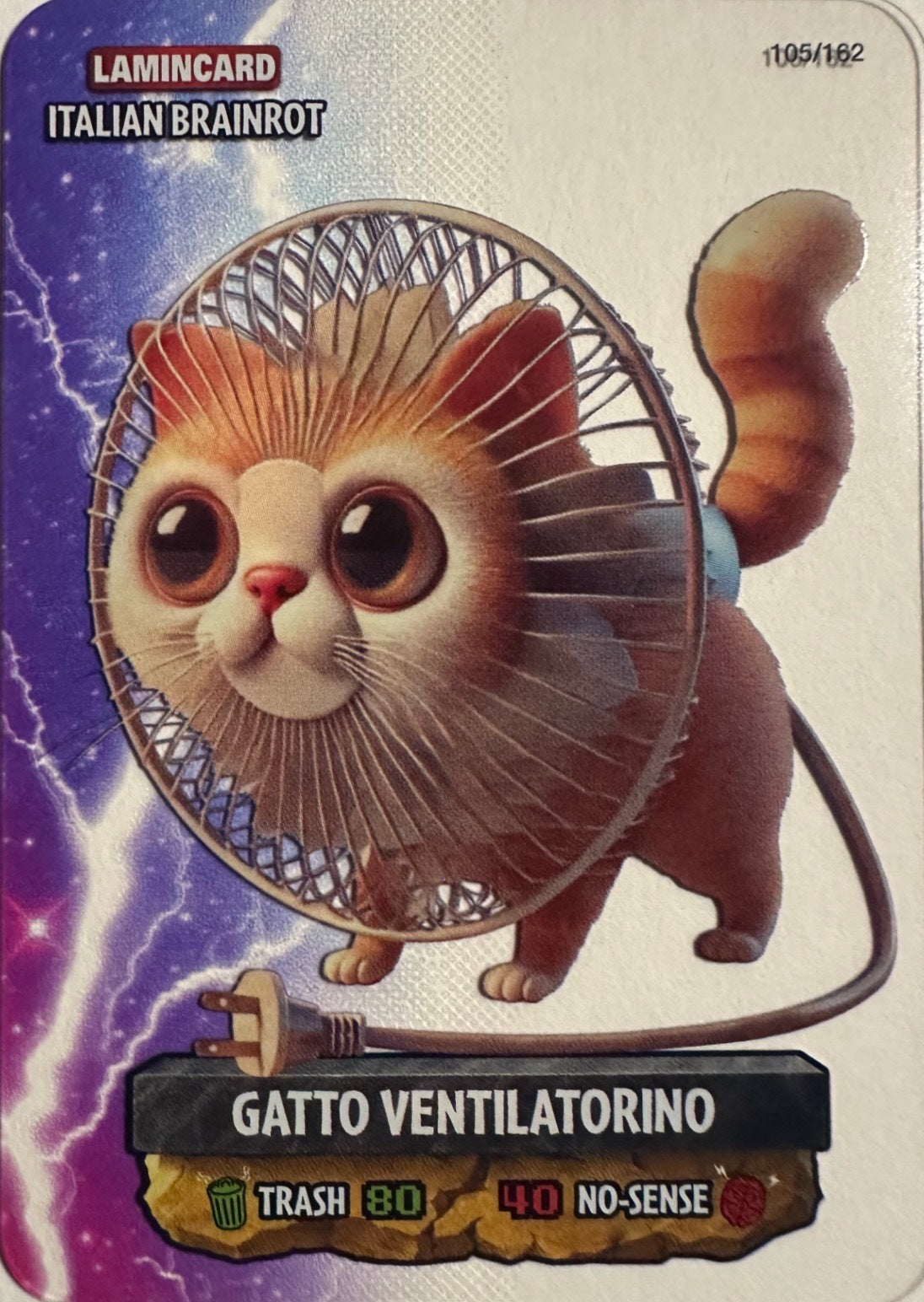 Italian Brainrot Lamincard Multiverse Diramix - Card Base Metal a scelta 101-162