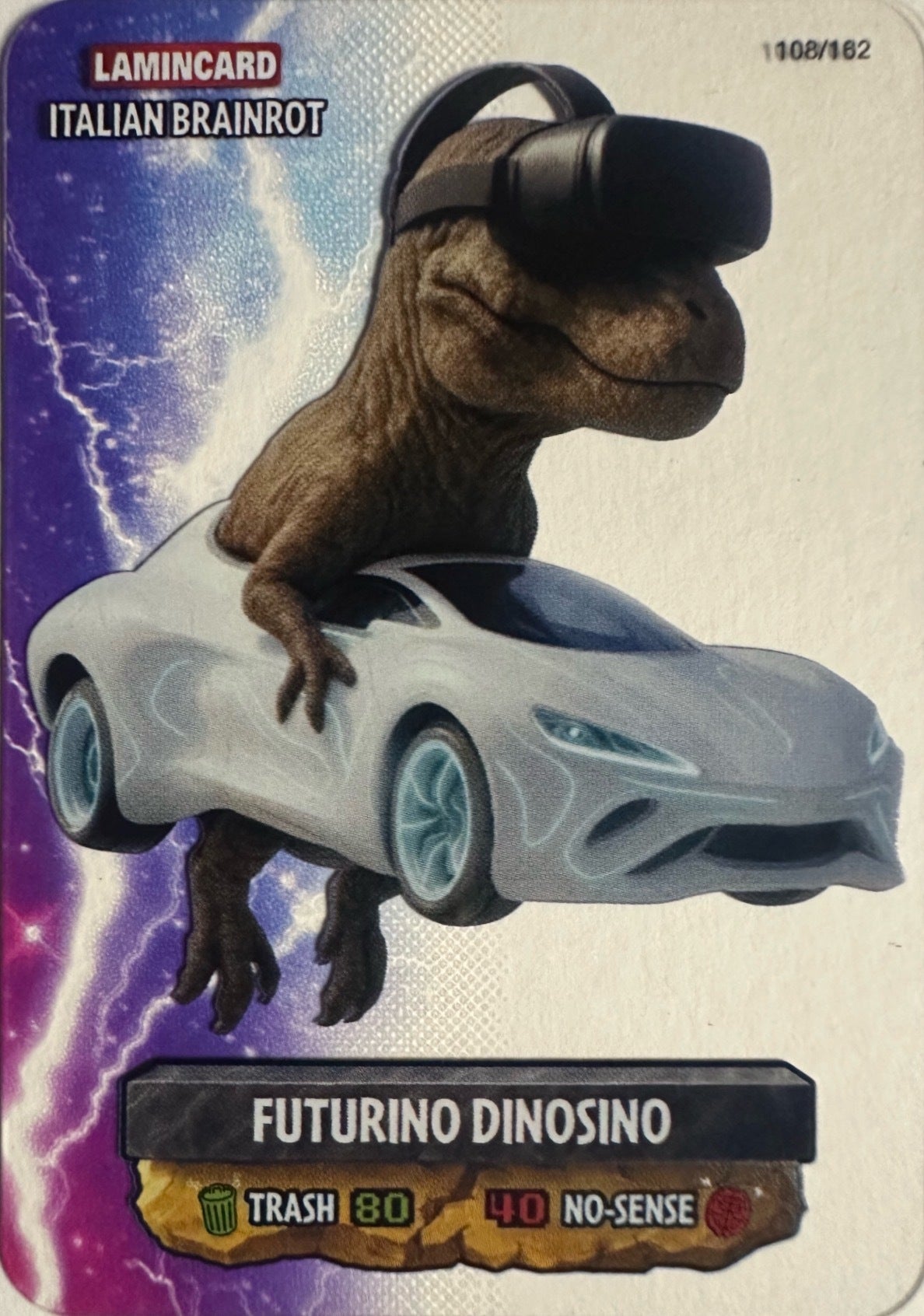 Italian Brainrot Lamincard Multiverse Diramix - Card Base Metal a scelta 101-162