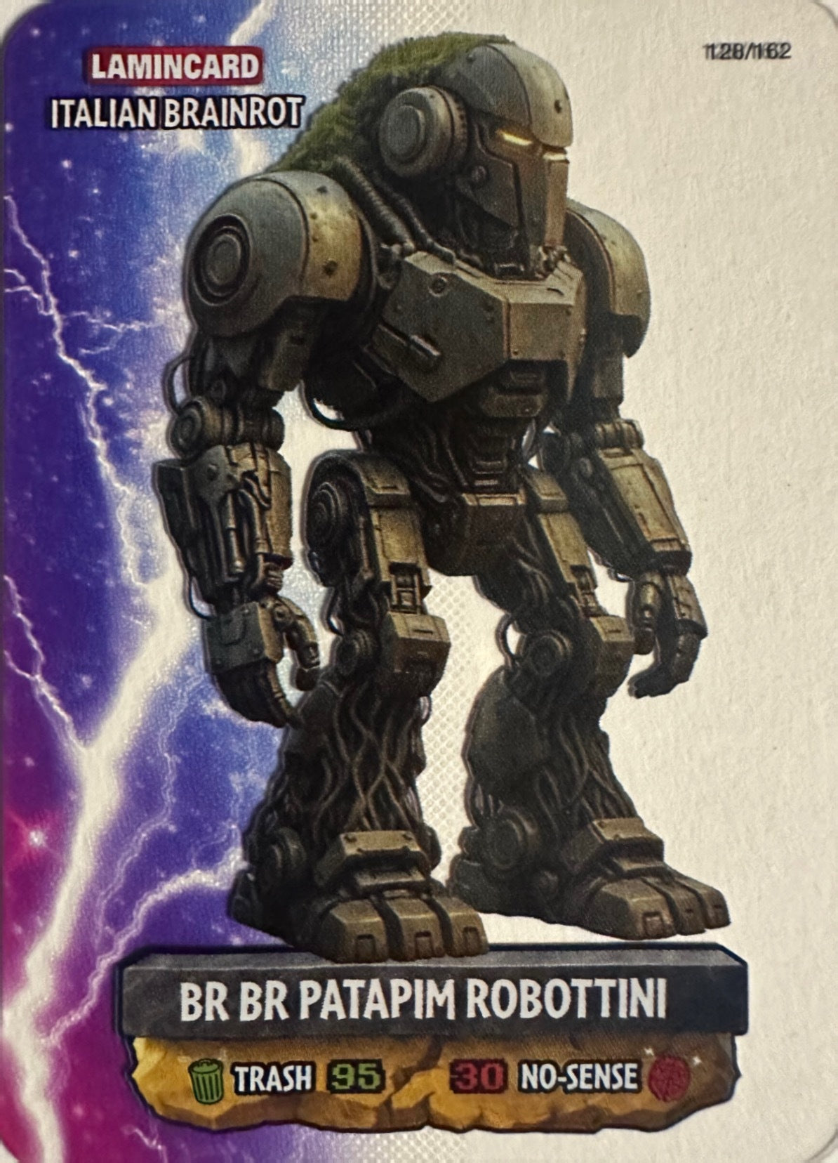 Italian Brainrot Lamincard Multiverse Diramix - Card Base Metal a scelta 101-162