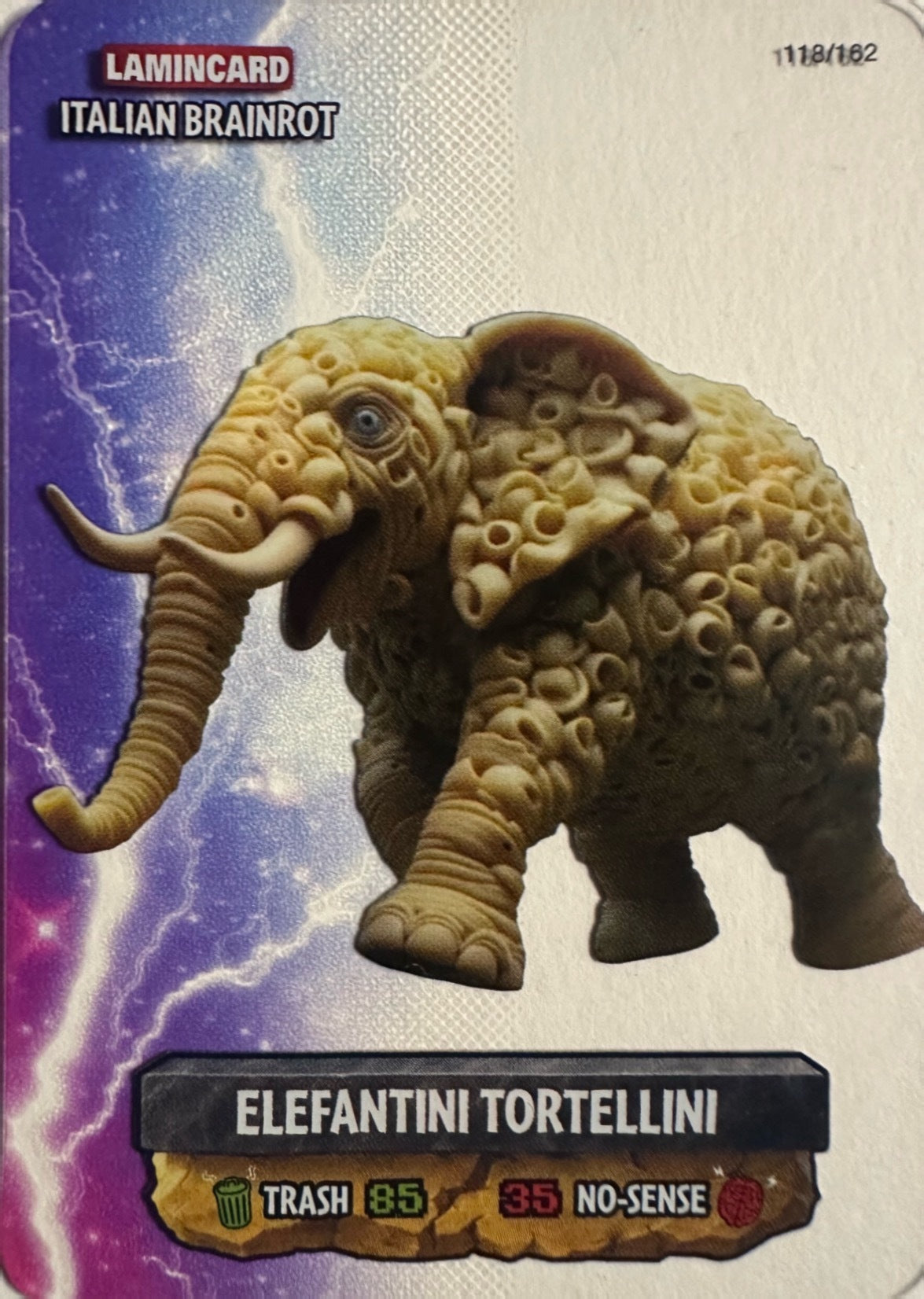 Italian Brainrot Lamincard Multiverse Diramix - Card Base Metal a scelta 101-162