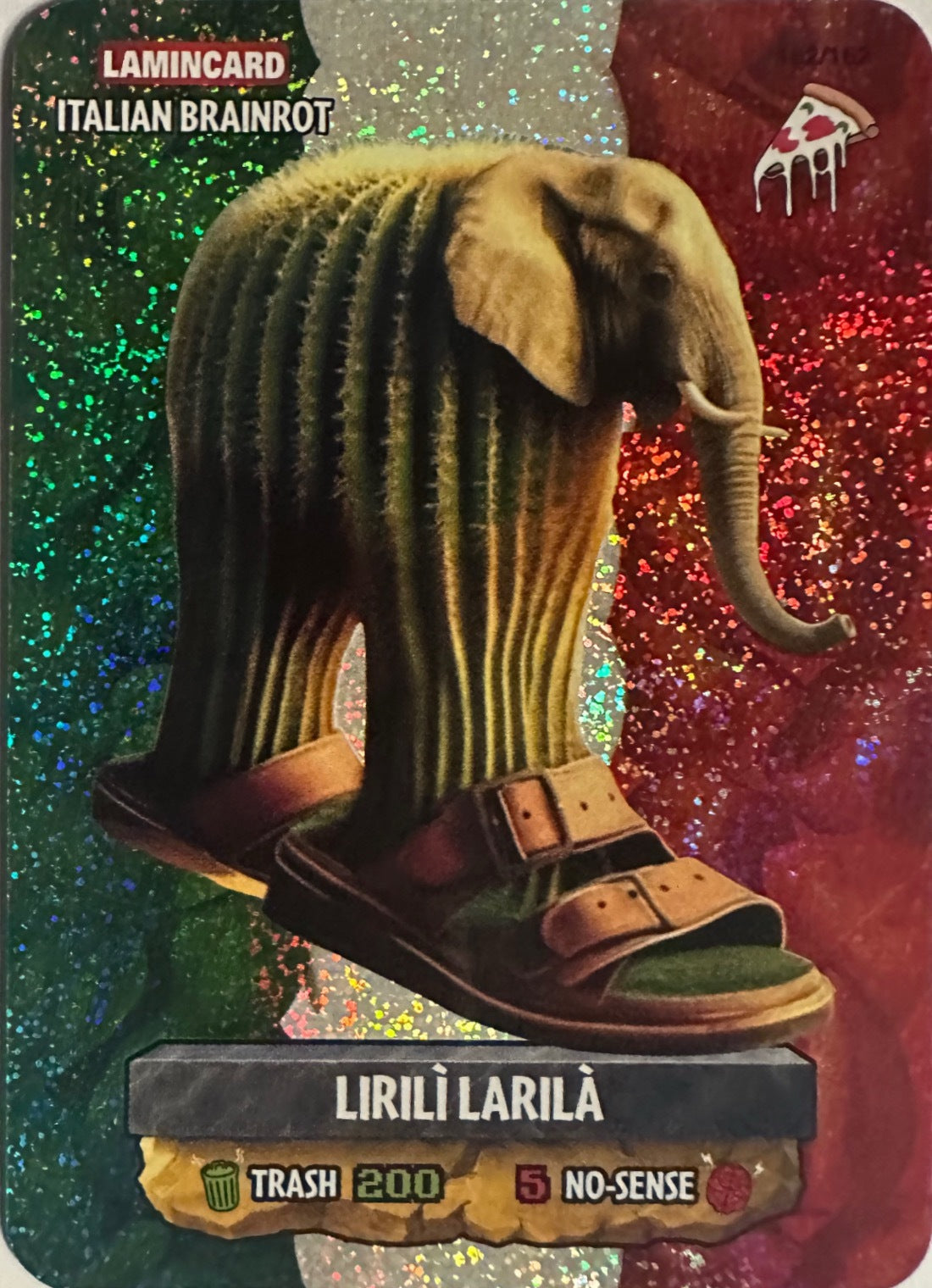 Italian Brainrot Lamincard Multiverse Diramix - Card Base Metal a scelta 101-162
