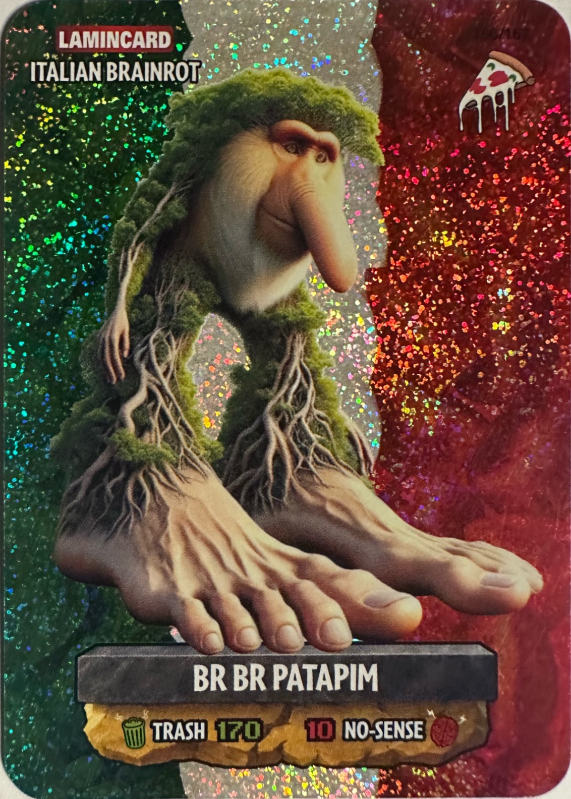 Italian Brainrot Lamincard Multiverse Diramix - Card Base Metal a scelta 101-162
