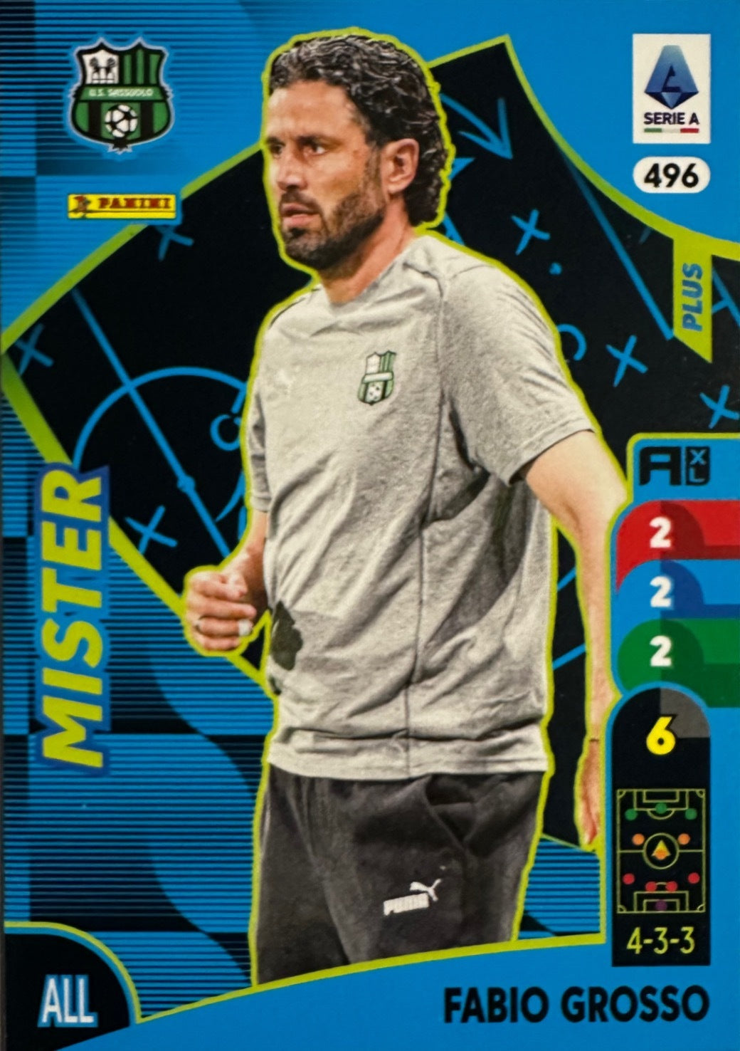 Panini Calciatori Adrenalyn XL 2025-26 - Card PLUS Bis Mister a Scelta