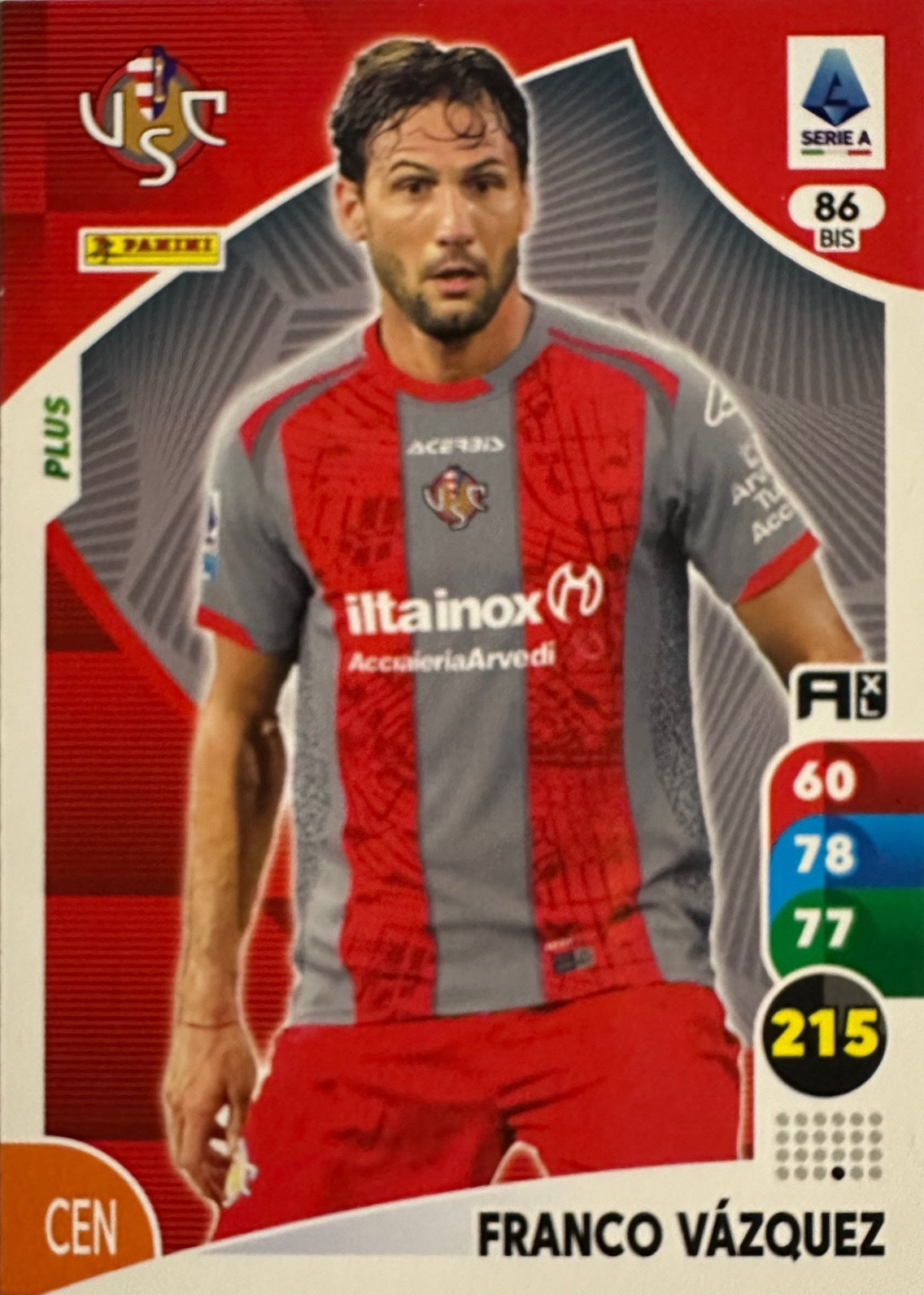 Panini Calciatori Adrenalyn XL 2025-26 - Card PLUS Bis Mister a Scelta