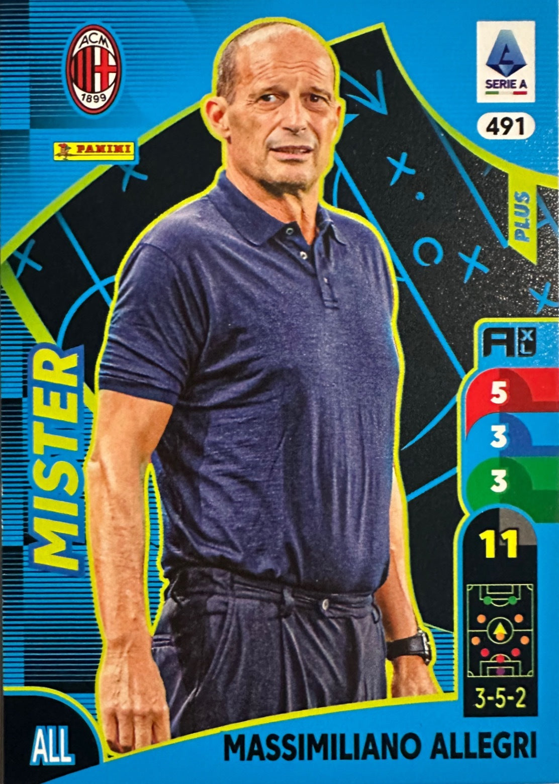 Panini Calciatori Adrenalyn XL 2025-26 - Card PLUS Bis Mister a Scelta