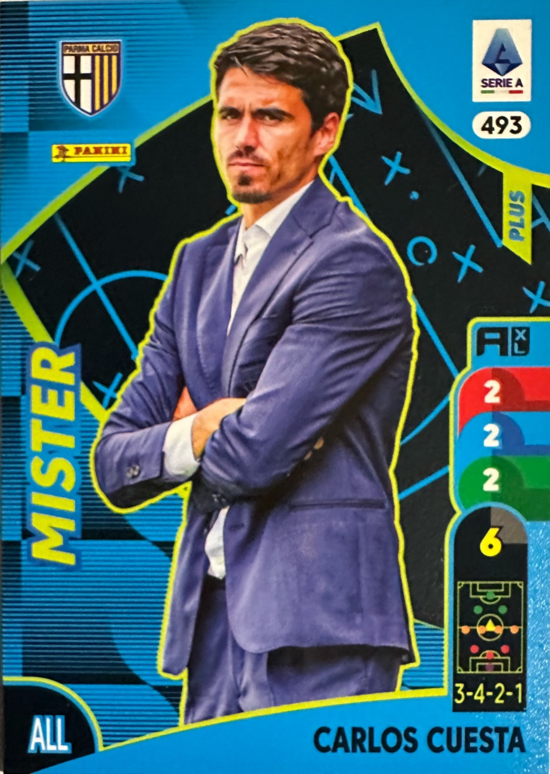 Panini Calciatori Adrenalyn XL 2025-26 - Card PLUS Bis Mister a Scelta
