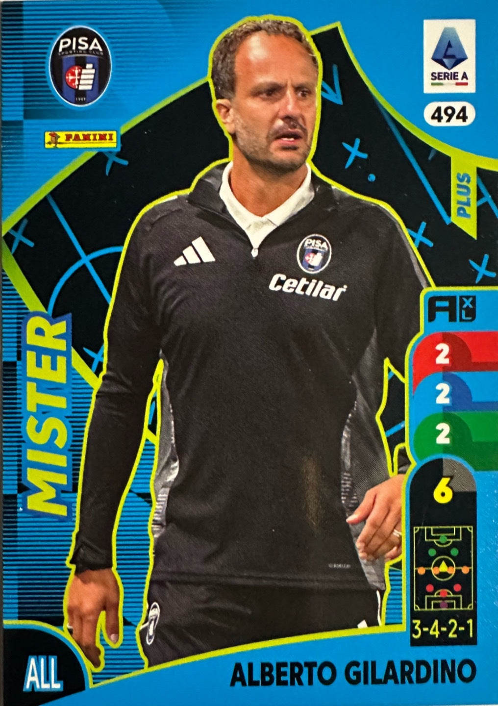 Panini Calciatori Adrenalyn XL 2025-26 - Card PLUS Bis Mister a Scelta