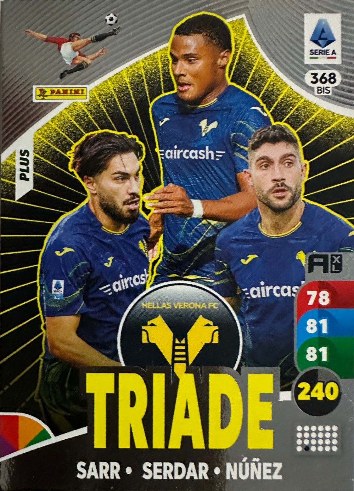 Panini Calciatori Adrenalyn XL 2025-26 - Card PLUS Bis Mister a Scelta