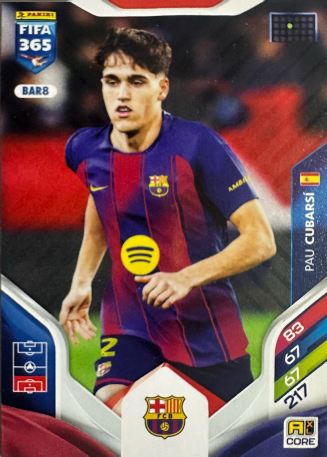 Panini Adrenalyn XL FIFA 365 2026 - Card Base a scelta ATM-FWC-JWL-FAN