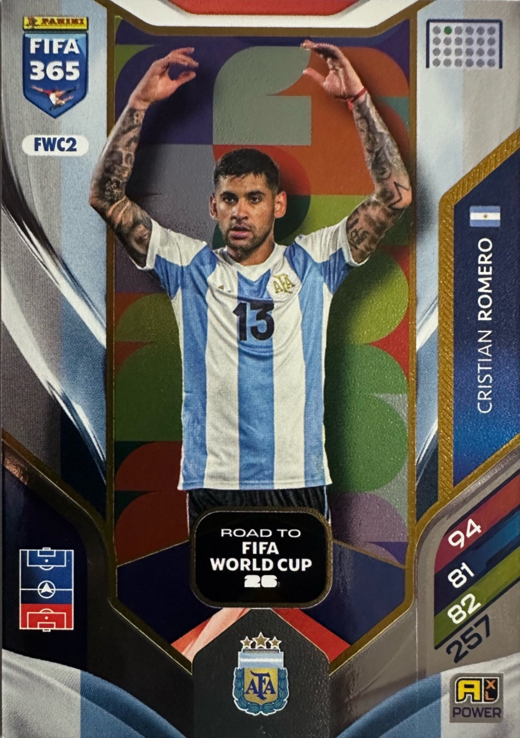 Panini Adrenalyn XL FIFA 365 2026 - Card Base a scelta ATM-FWC-JWL-FAN