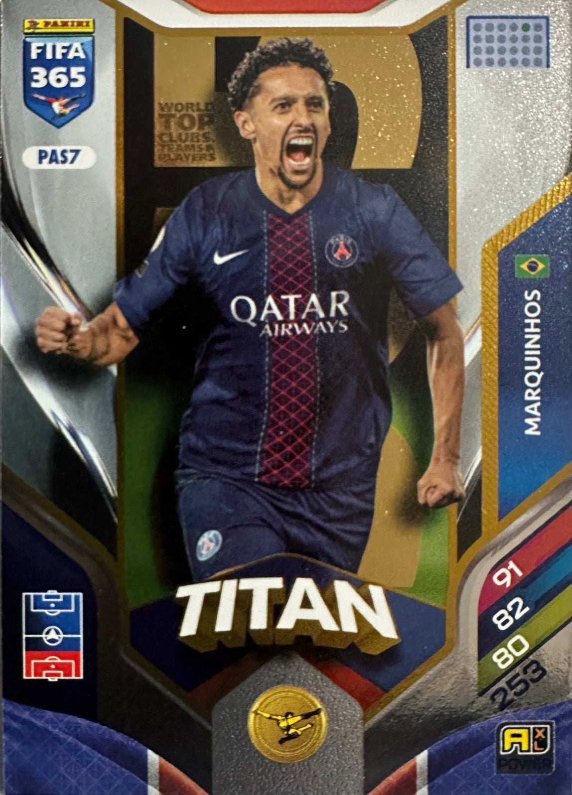 Panini Adrenalyn XL FIFA 365 2026 - Card Base Titan a scelta BOT-NAS
