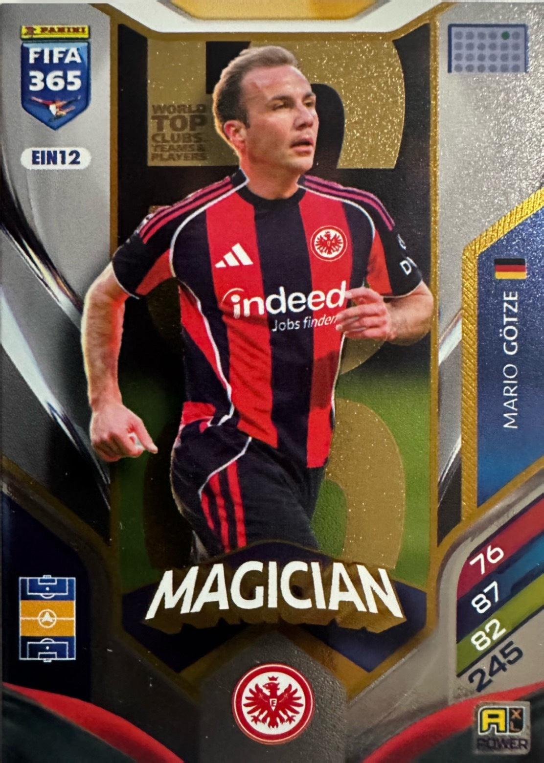 Panini Adrenalyn XL FIFA 365 2026 - Card Base Titan a scelta BOT-NAS