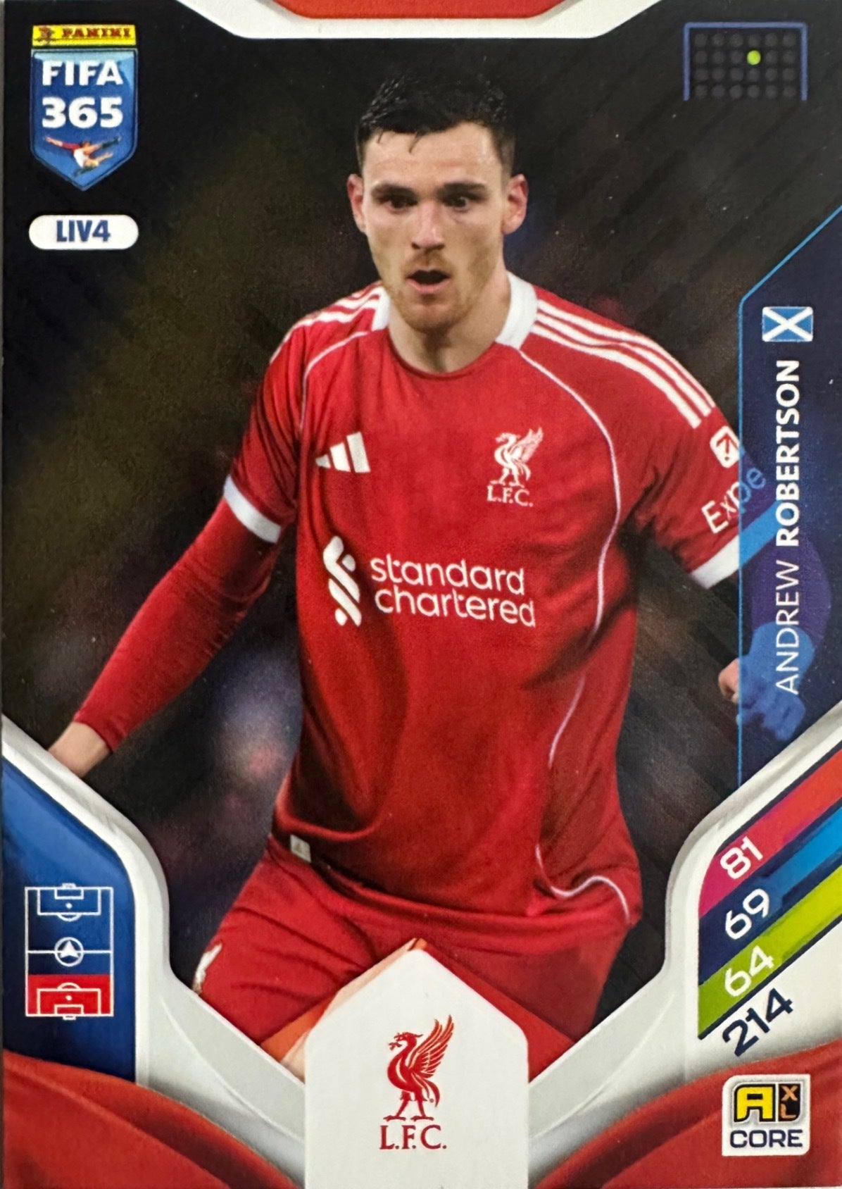 Panini Adrenalyn XL FIFA 365 2026 - Card Base Titan a scelta BOT-NAS