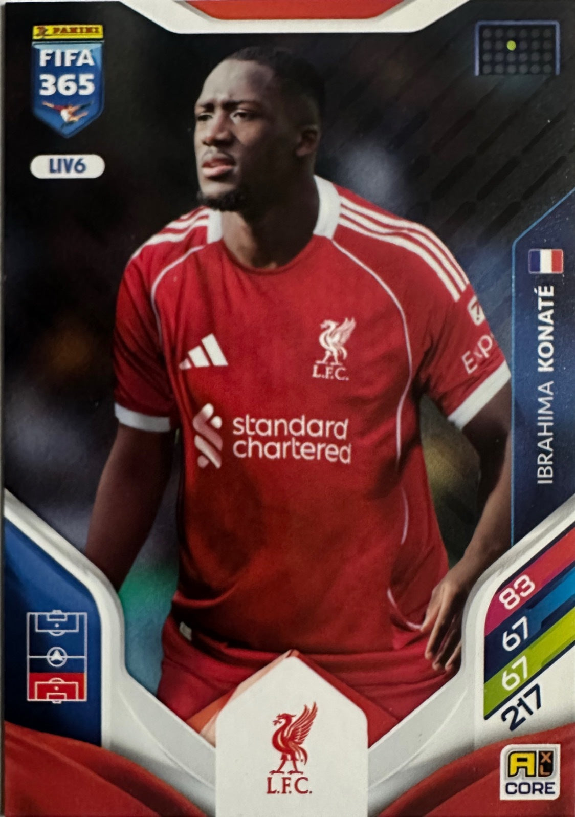 Panini Adrenalyn XL FIFA 365 2026 - Card Base Titan a scelta BOT-NAS