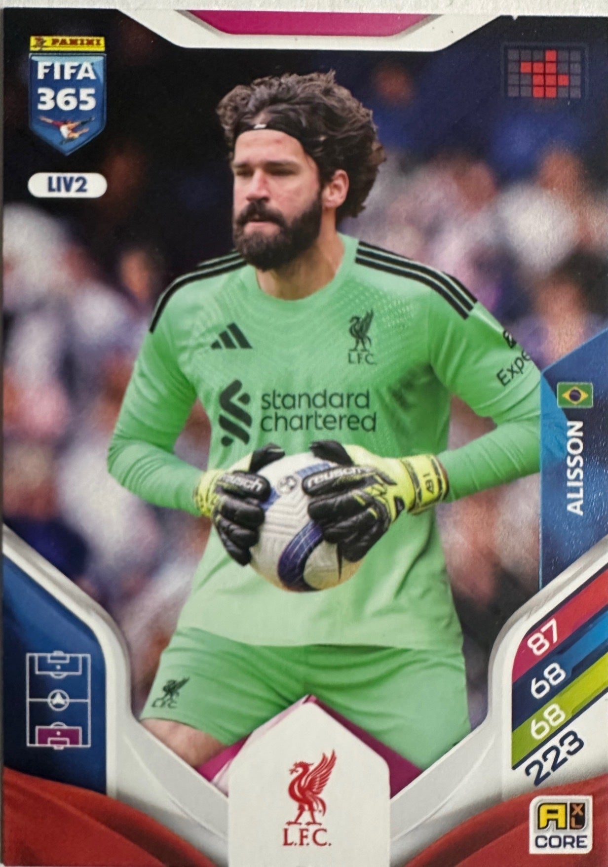 Panini Adrenalyn XL FIFA 365 2026 - Card Base Titan a scelta BOT-NAS