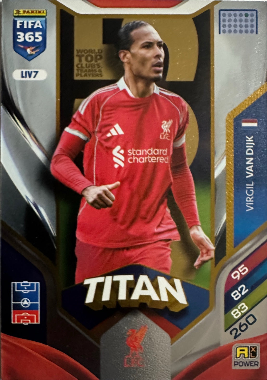 Panini Adrenalyn XL FIFA 365 2026 - Card Base Titan a scelta BOT-NAS