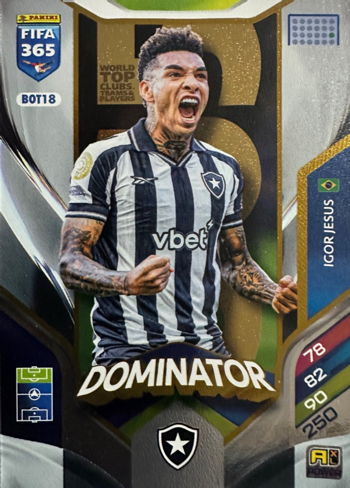 Panini Adrenalyn XL FIFA 365 2026 - Card Base Titan a scelta BOT-NAS