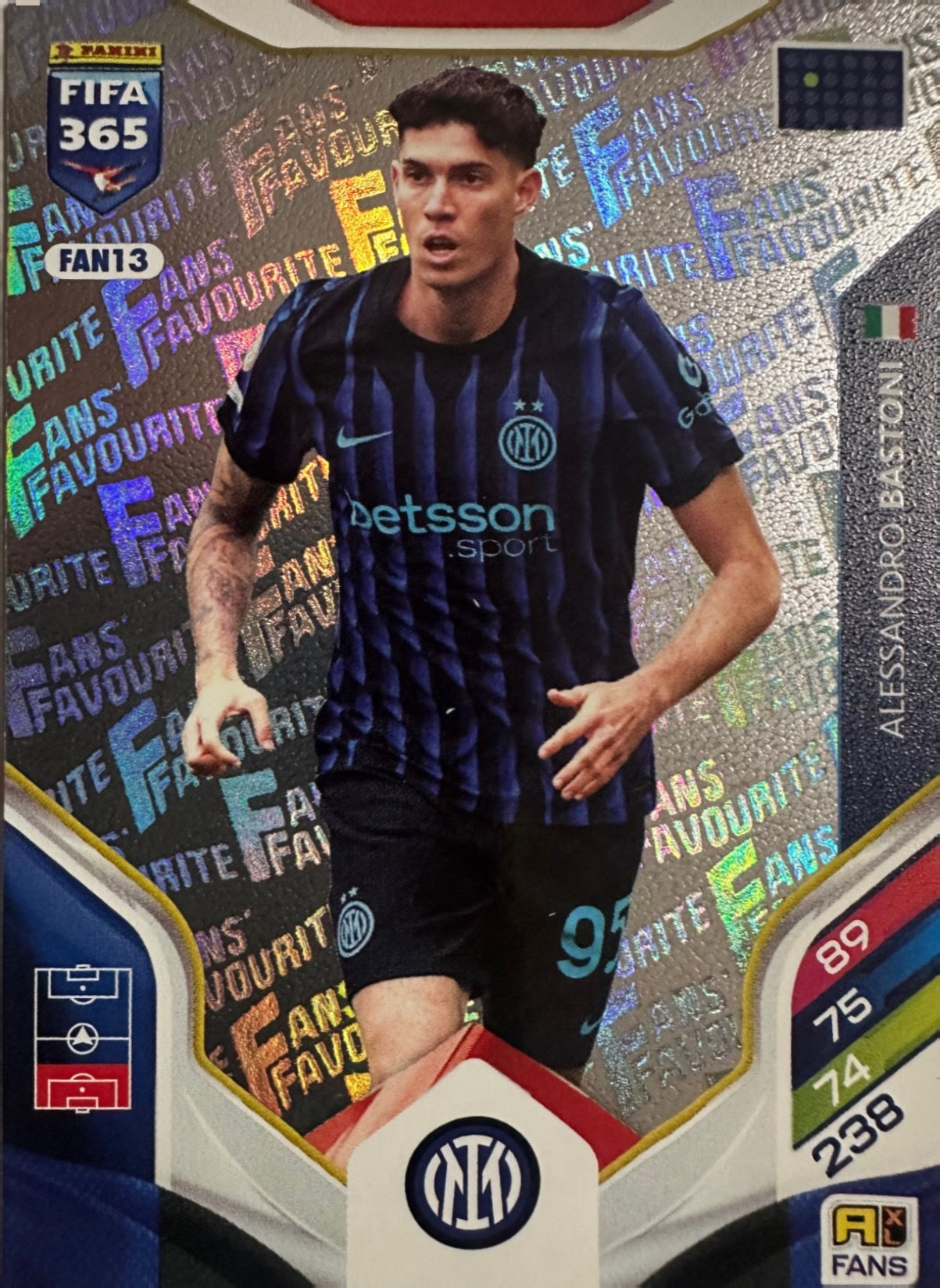Panini Adrenalyn XL FIFA 365 2026 - Card Base a scelta ATM-FWC-JWL-FAN