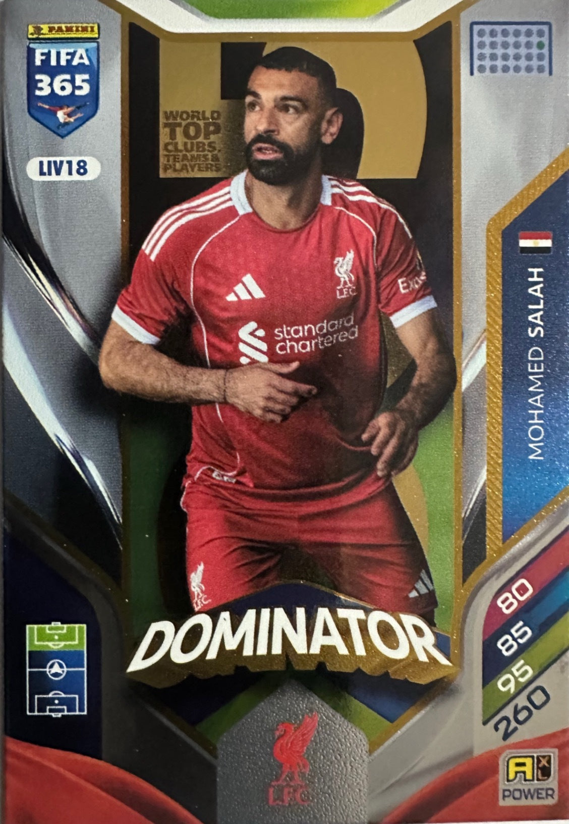 Panini Adrenalyn XL FIFA 365 2026 - Card Base Titan a scelta BOT-NAS