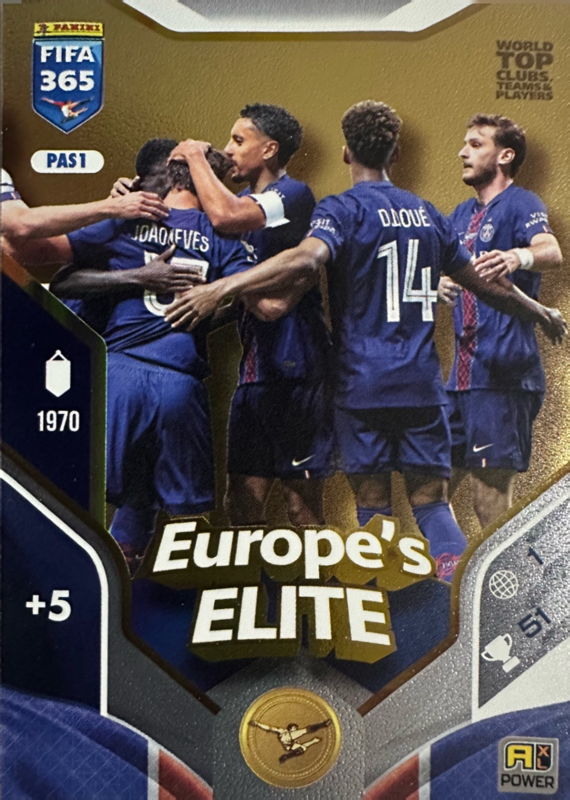 Panini Adrenalyn XL FIFA 365 2026 - Card Base Titan a scelta BOT-NAS