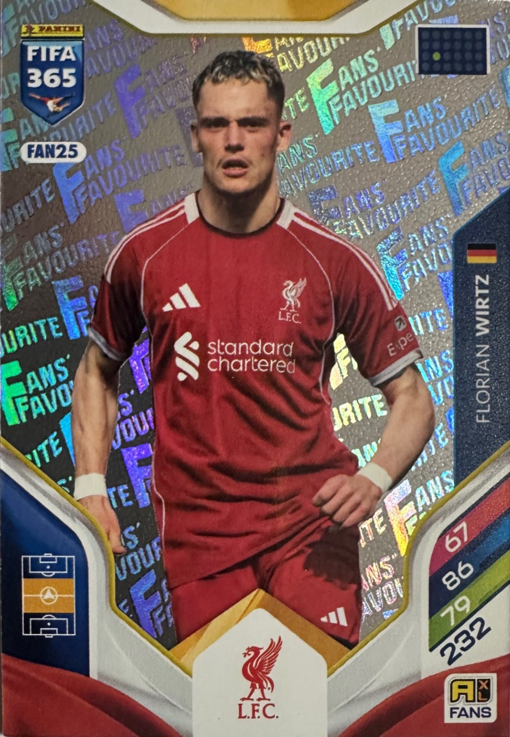 Panini Adrenalyn XL FIFA 365 2026 - Card Base a scelta ATM-FWC-JWL-FAN