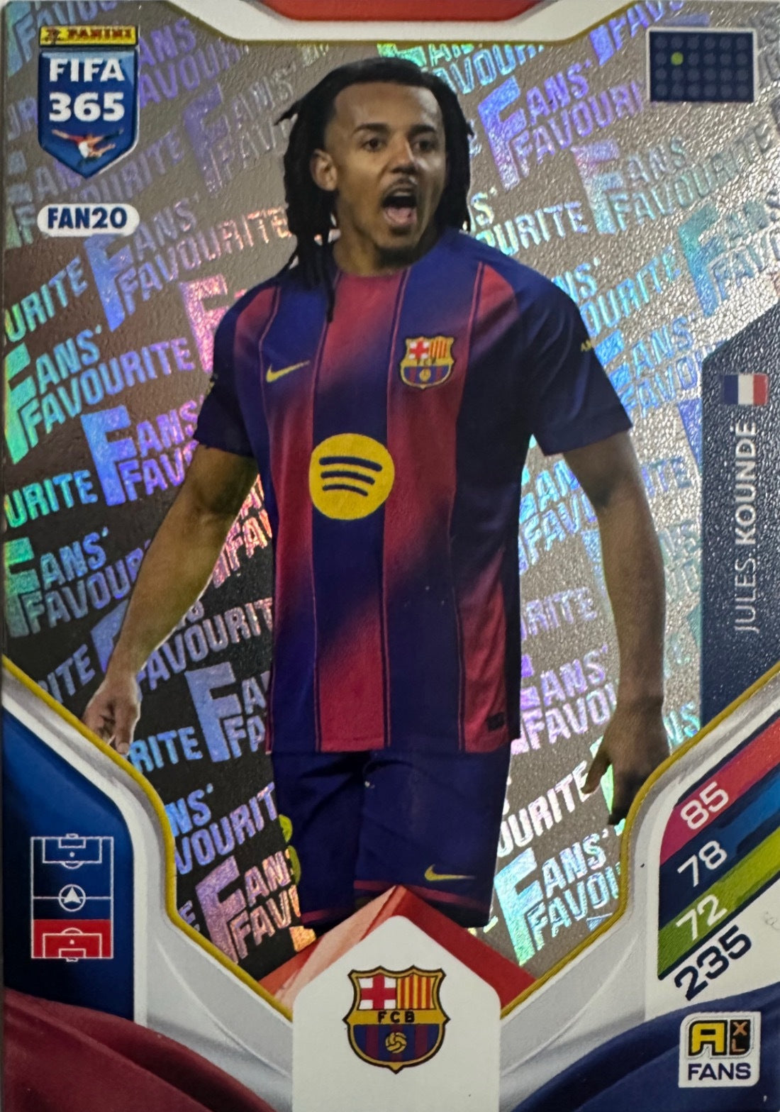 Panini Adrenalyn XL FIFA 365 2026 - Card Base a scelta ATM-FWC-JWL-FAN