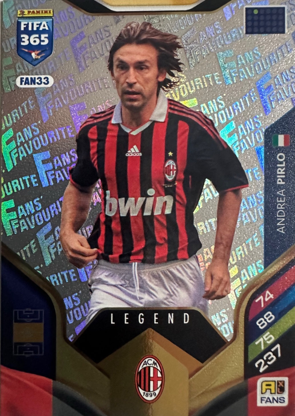 Panini Adrenalyn XL FIFA 365 2026 - Card Base a scelta ATM-FWC-JWL-FAN