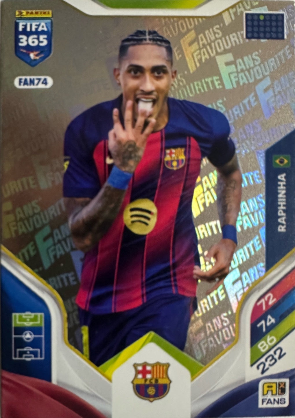 Panini Adrenalyn XL FIFA 365 2026 - Card Base a scelta ATM-FWC-JWL-FAN
