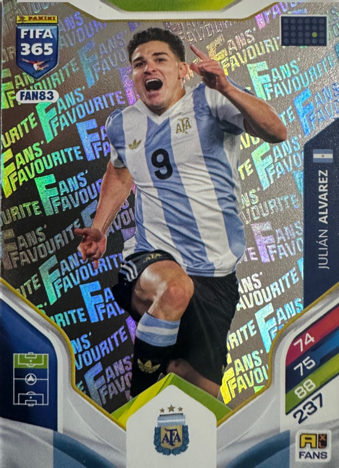 Panini Adrenalyn XL FIFA 365 2026 - Card Base a scelta ATM-FWC-JWL-FAN