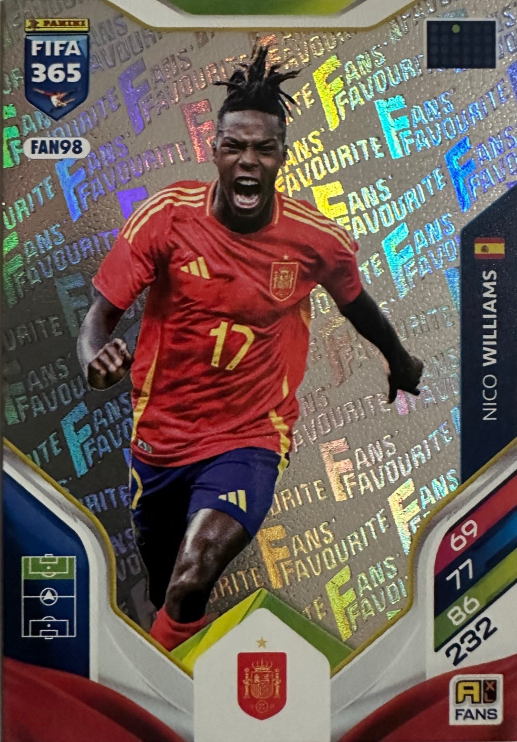Panini Adrenalyn XL FIFA 365 2026 - Card Base a scelta ATM-FWC-JWL-FAN