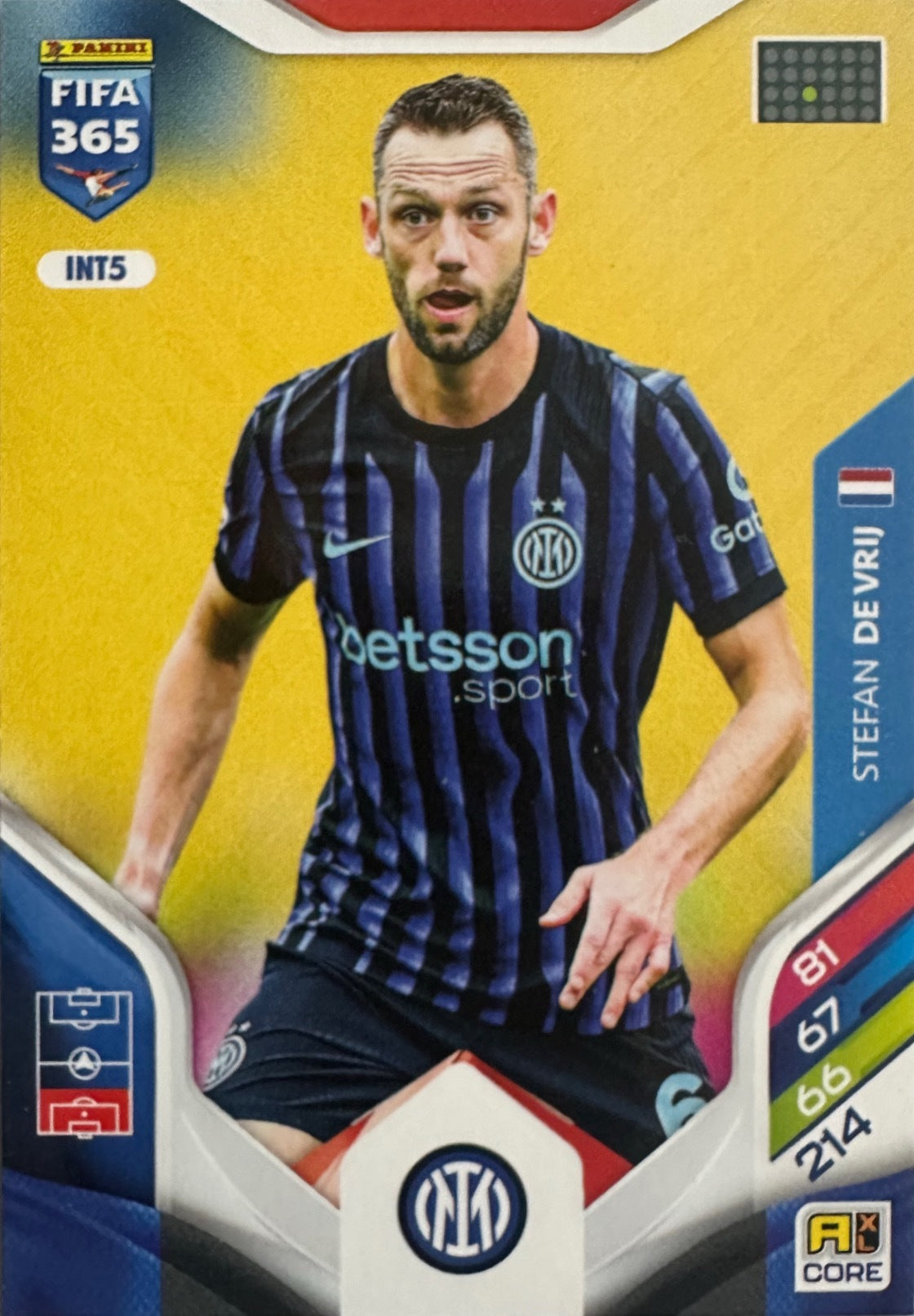 Panini Adrenalyn XL FIFA 365 2026 - Card Base Titan a scelta BOT-NAS