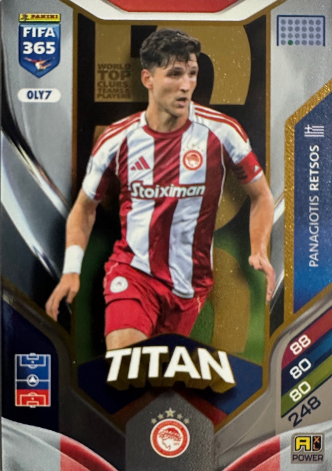 Panini Adrenalyn XL FIFA 365 2026 - Card Base Titan a scelta BOT-NAS