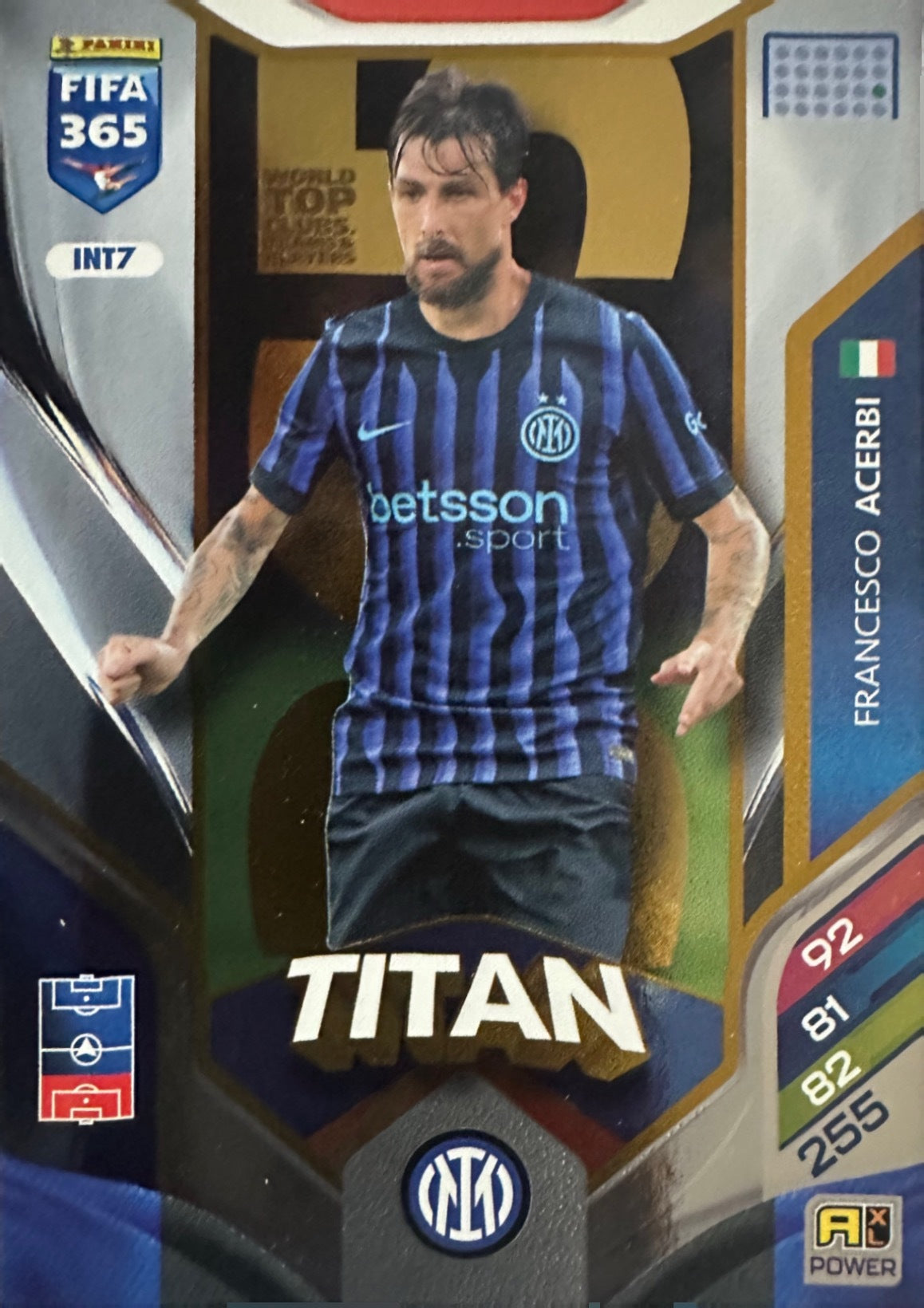 Panini Adrenalyn XL FIFA 365 2026 - Card Base Titan a scelta BOT-NAS