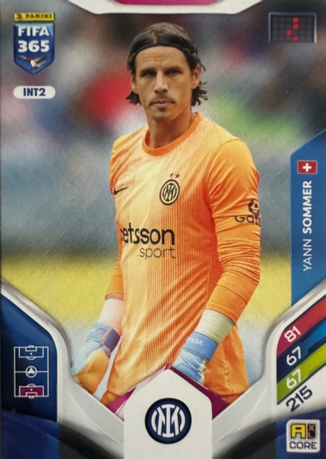 Panini Adrenalyn XL FIFA 365 2026 - Card Base Titan a scelta BOT-NAS