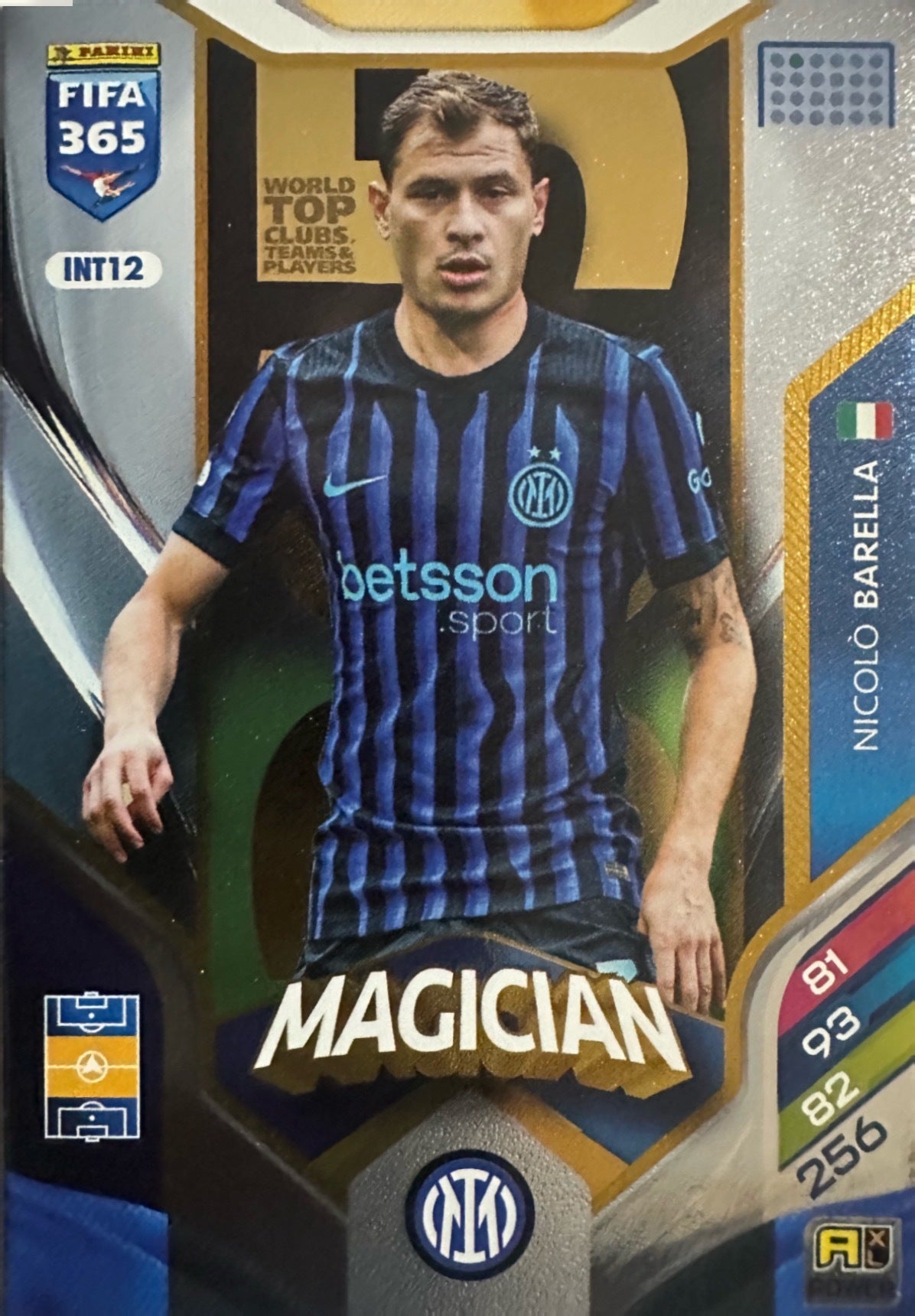 Panini Adrenalyn XL FIFA 365 2026 - Card Base Titan a scelta BOT-NAS