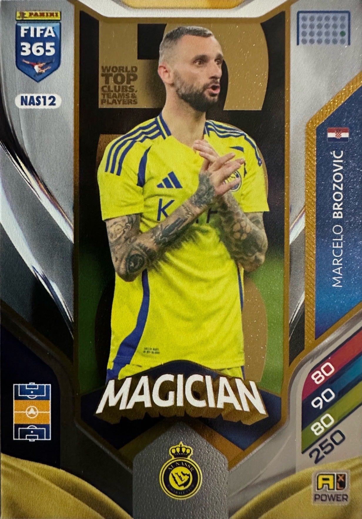 Panini Adrenalyn XL FIFA 365 2026 - Card Base Titan a scelta BOT-NAS